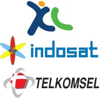 Tips Trik Internet Gratis via PC  Telkomsel-XL-Indosat-Logo-775882