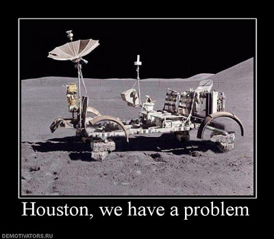 No es lo mismo Houston-we-have-a-problem