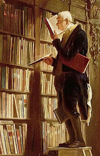 أقوال العظماء عن القراءة 300px-Carl_Spitzweg_021-detail