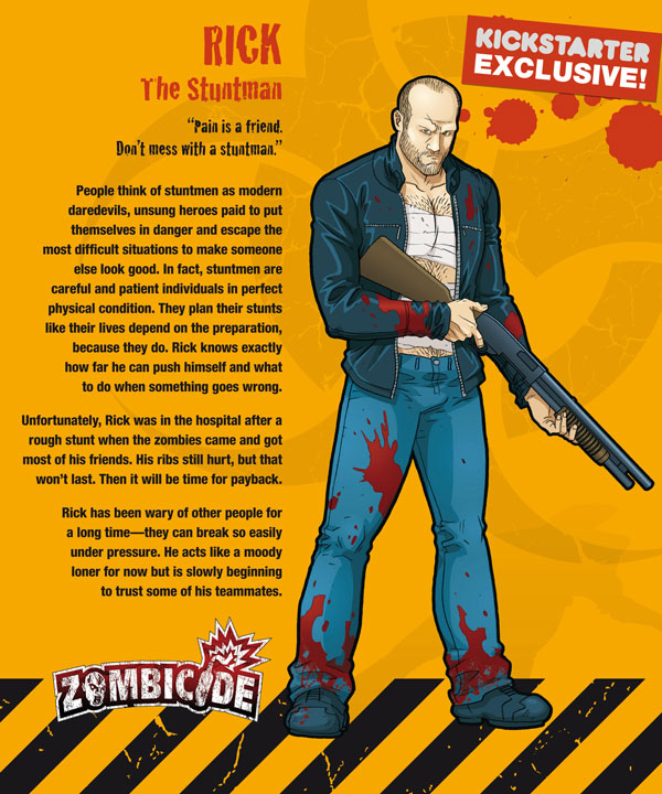 Zombicide personajes RICK