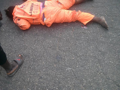 LAWMA Official Killed By A Speeding Vehicle In Lagos This Morning Unnamed