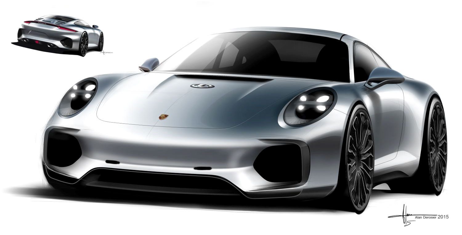 [Présentation] Le design par Porsche Porsche%2B992%2Bfront%2BAlan%2BDerosier