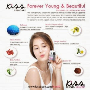 Mặt nạ ngủ collagen Kiss skincare Thailand 100% 1