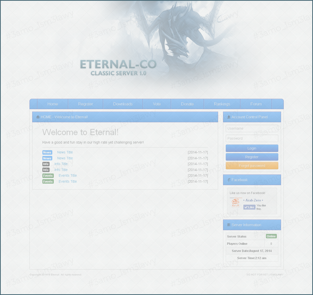 Eternal Template 5095 By: Ism3lawy 1