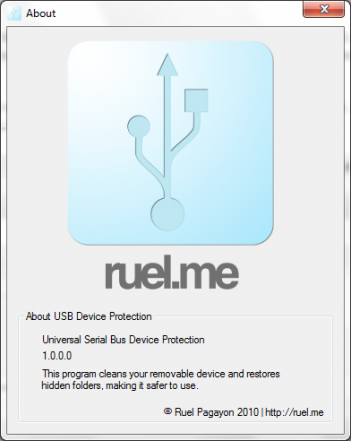 USB Device Protection 1.0.0.0 لمعالجة ما تسببه الفلاش ميموري  USBDeviceProtection