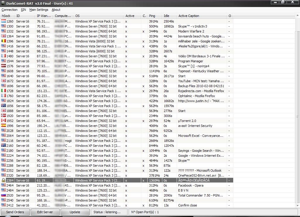 DarkComet Remote Administration Tool 3.2 Firewall Bypass 1