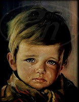Haunted Painting Of A Crying Boy  Cb3