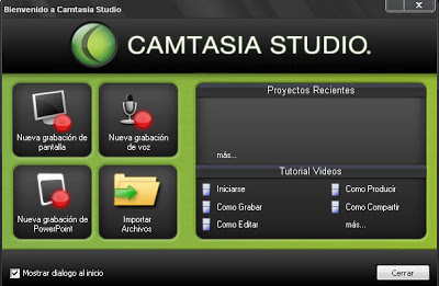 Crear videotutoriales: Camtasia studio 5.0 traducido al espaol + Keygen Camtasia2