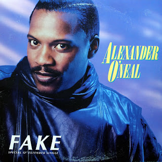 Alexander O'Neal - Fake (Maxi Single) 1987 Cover