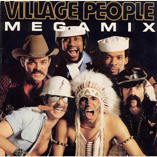 Village People - Megamix (1989) 45RPM Cover