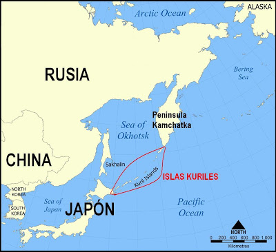 Rusia - Maniobras en el mar de Japón (Junio) Kuriles