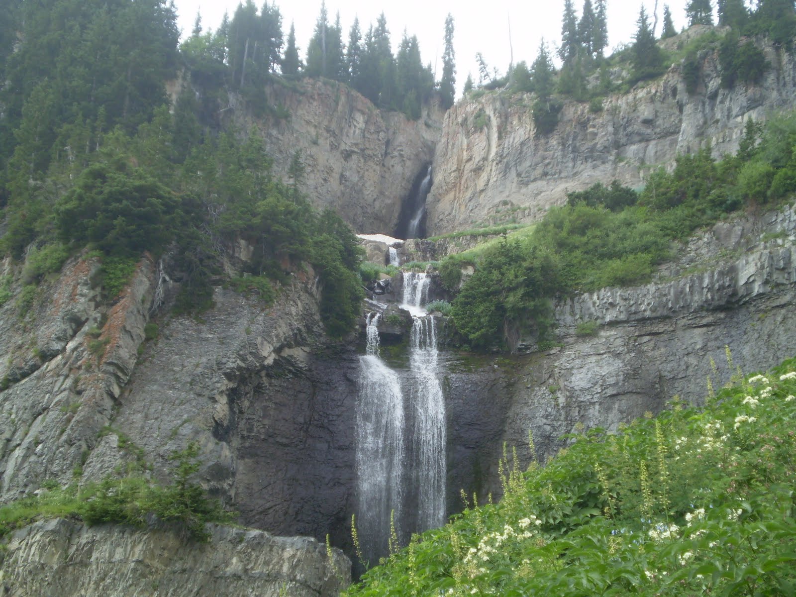 Aspen Grove Trail Waterfalls P7070041