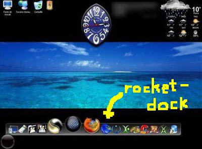 4 Thanh công cụ giúp màn hình desktop của bạn lung linh hơn! RocketDock_v133