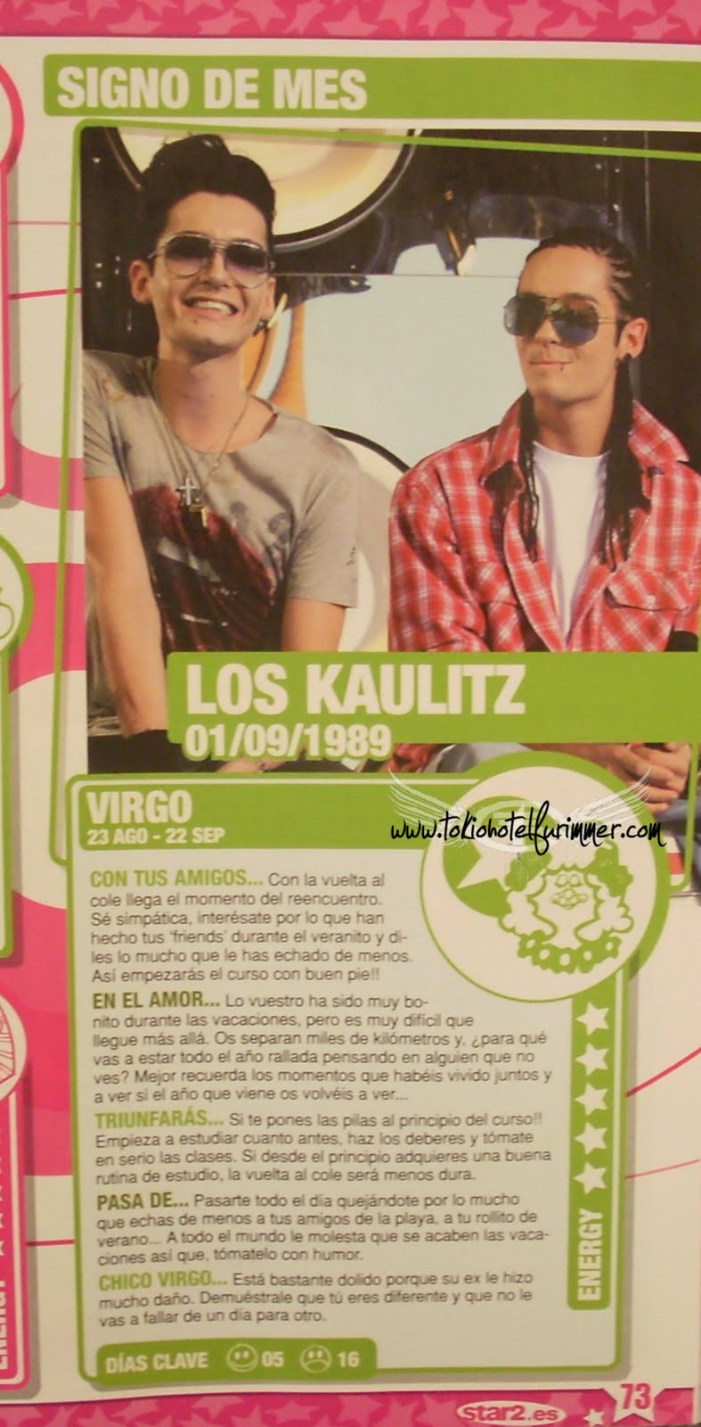 Bill y Tom en la revista Star2 de España  2f43e7287141