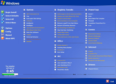 Windows Post-Install Wizard v8.1.0 (WPI) Multilenguaje (Español), Instalaciones Automatizadas Screen1