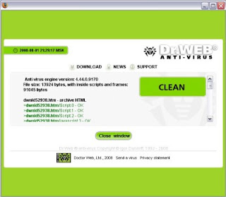 Dr. Web Antivirus Link Checker O70