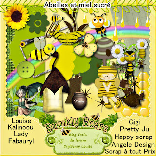 abeille et miel sucré Angele55