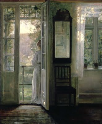 Carl Vilhelm Holsøe Carl%2BVilhelm%2BHolsoe%2B%2528Danish%2Bartist%252C%2B1863-1935%2529%2BStanding%2Bon%2Bthe%2BBalcony