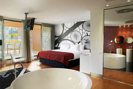 Suite de hospede Quarto-design-luxo