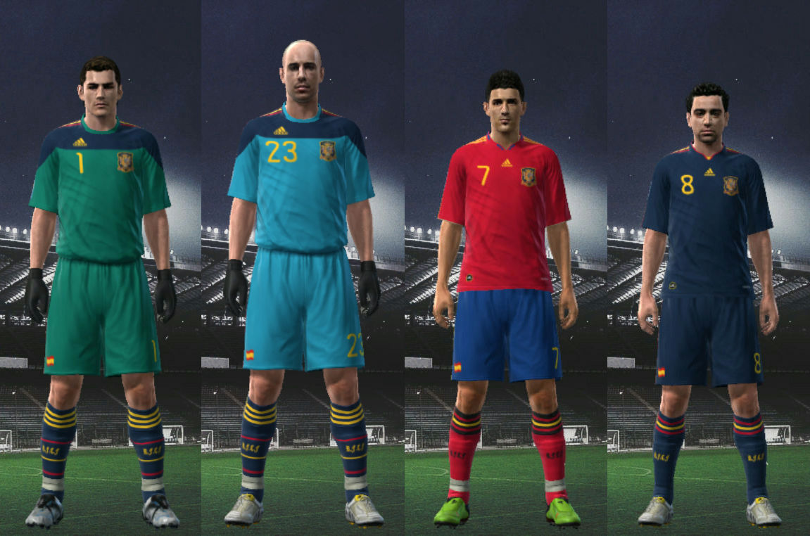 Pes 2010 - Spain 09-11 Kit Set Preview