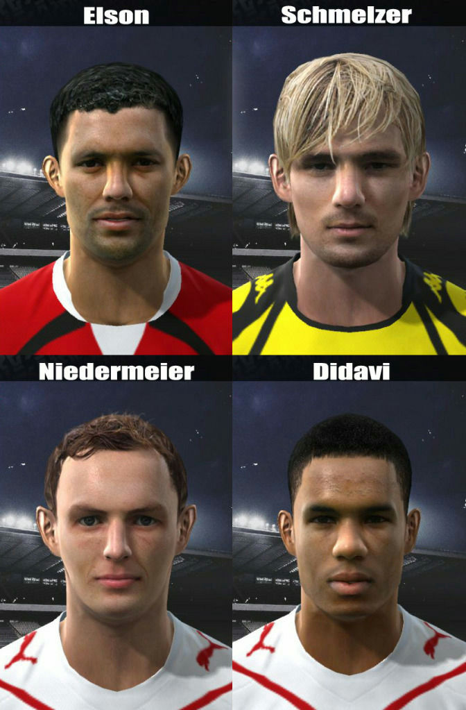 Pes 2010 - Bundesliga Facepack Preview