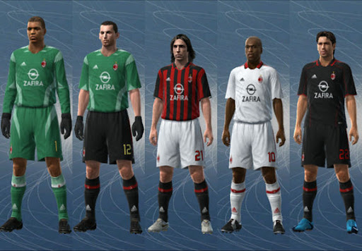 Pes 2010 - Milan 05/06 Kit Set Preview