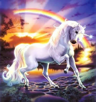 Mystical Rose-Mare Unicorns-rainbow