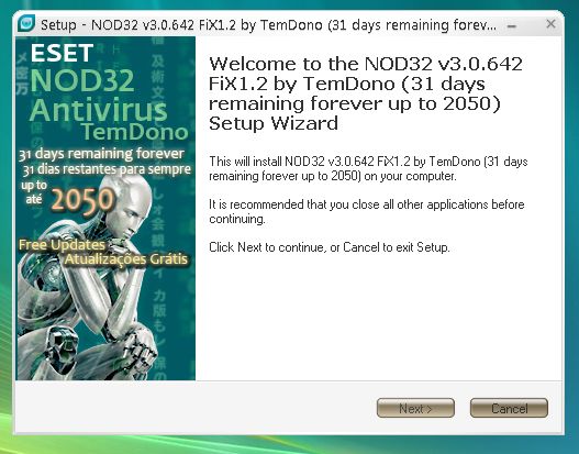 Eset NOD 32 Licenc deri ne vit 2050 Nod32