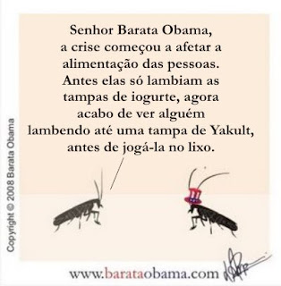 Barata Obama ... Barata-o-bamacrise