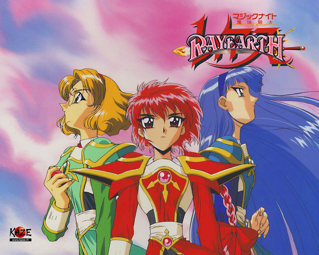 Dia 01 - Um anime que lembre a sua infância  Rayearthguerreiraslogo