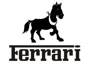 As logos das grandes empresas após a crise Ferrari