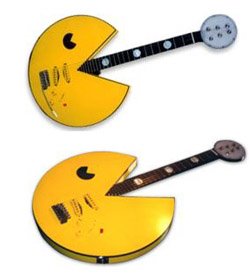 Una ayudita: instrumentos absurdos. Pac_man_guitar