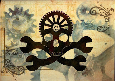 Tech Mech S.A. WinterRose_-_Steampunk_Pirate_Flag