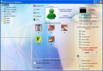 MSN'de Hareketli Avatar'da Son Nokta * Msn Pictures Display Screenen