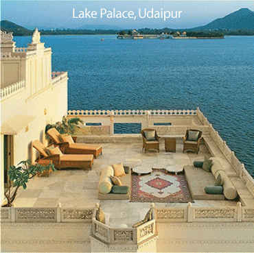 Super moderne vile na vodi Lake-palace