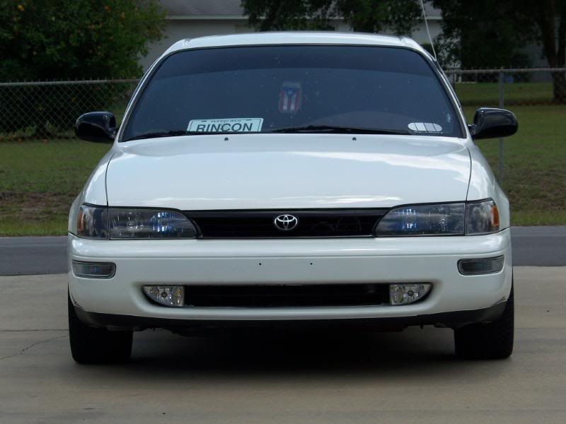 DIY Front Bumper Fog Lights with HID's Corolla 93 - 97 Fogs93022