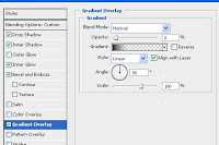  Efect lacrima Gradient