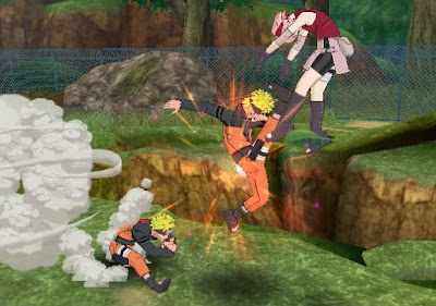 Naruto Games: cLASH oF NINJA Naruto-shippuden-clash-of-ninja-revolution-3-wii-gameplay-screenshot