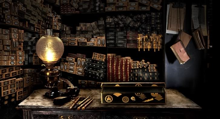 - interior Ollivanders