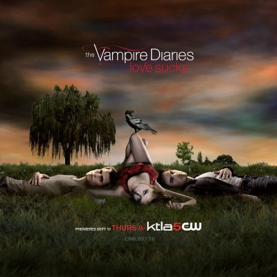 The Vampire Diaries Vampire_Diaries_Poster_CarLost_HQ_03