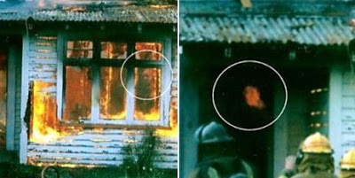 صور الأشباح: متى نصدق ما نرى ؟ .فرضيات التفسير .ماحقيقة صور الاشباح في الصور؟ Ghost_pic_houseBurning