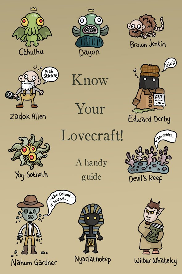 Cthulhu Parody Print_know_your_lovecraft150