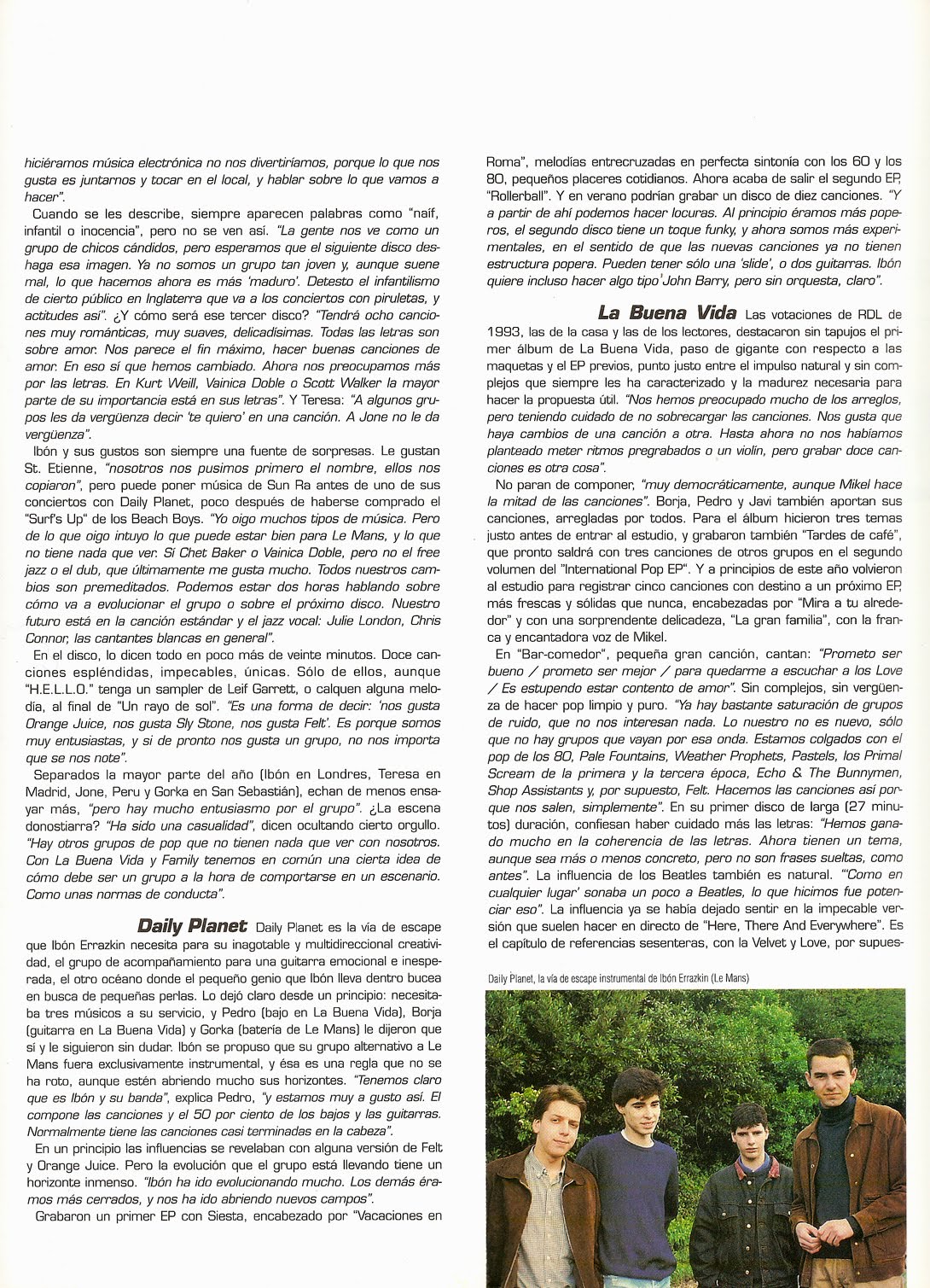Donosti Sound - Family, La Buena Vida, Le Mans, Aventuras de Kirlian Informe-donosti-sound-rockdelux-108-mayo-1994-2
