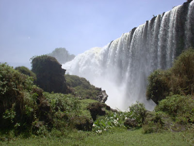 نهر النيل ..  EthiopiaBlueNileFalls