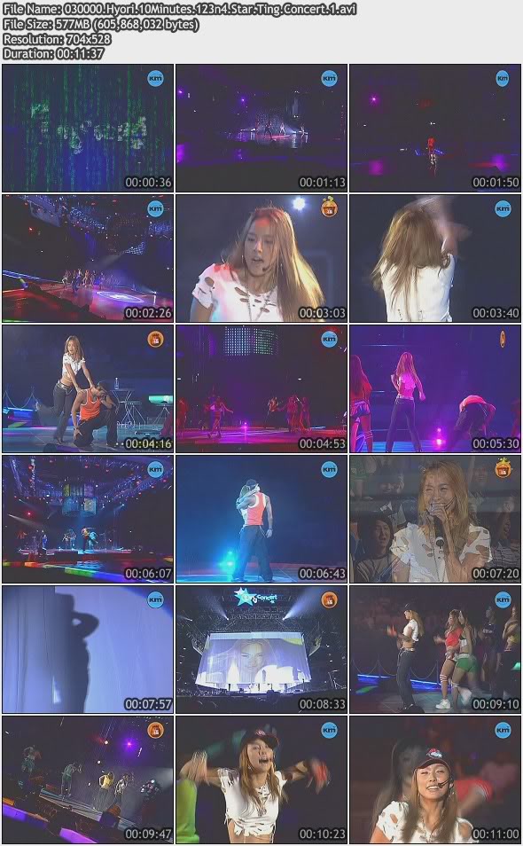 [030901] Hyori - 10 Minutes & 123n4 [577M/avi] 030000Hyori10Minutes123n4StarTin-1