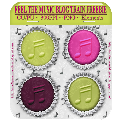 Feel The Music Blog Train Freebies - By: Crafty Mumz Creations FTM_BOTTLECAPfreebies_RSW