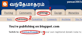 உங்கள் பிளாக்ஸ்பாட்டை சுலபமாக சொந்த டொமைனுக்கு மாற்ற Purchase-domain