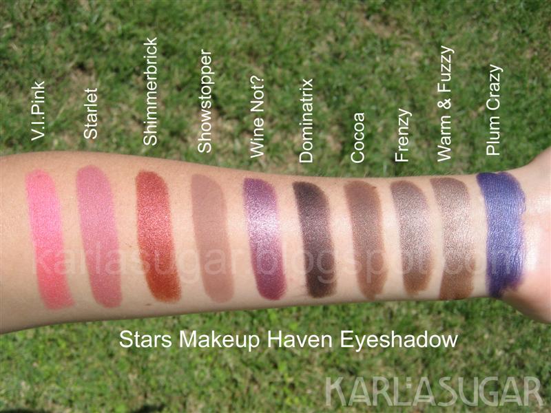 Stars Makeup Haven FAP swatches (toutes leurs couleurs) Stars%2BMakeup%2BHaven%2BPink%2Band%2BPurple%2B(Medium)