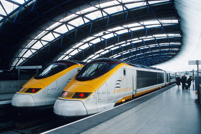 Los trenes de Guicho Eurostar-train