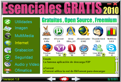 AIO Esenciales Gratis 2010, Sorprendete con los Programas FREEMIUM 6